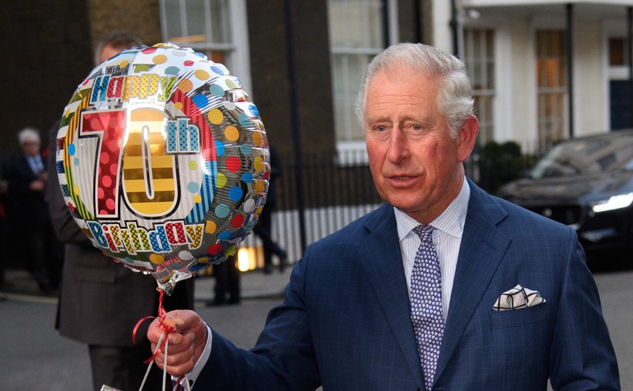 To the man who will be King ... Happy 70th Birthday Prince Charles!  