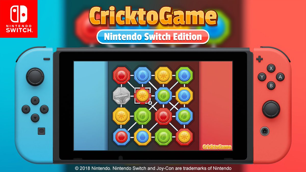 CricktoGame's tweet photo. CricktoGame: Nintendo Switch Edition is NOW available in the #NintendoSwitch eShop. 

@NintendoEurope : https://t.co/b4FDiyfCJ6

@NintendoAmerica : https://t.co/KN3b5Ay22y https://t.co/mmVZt2kyW6