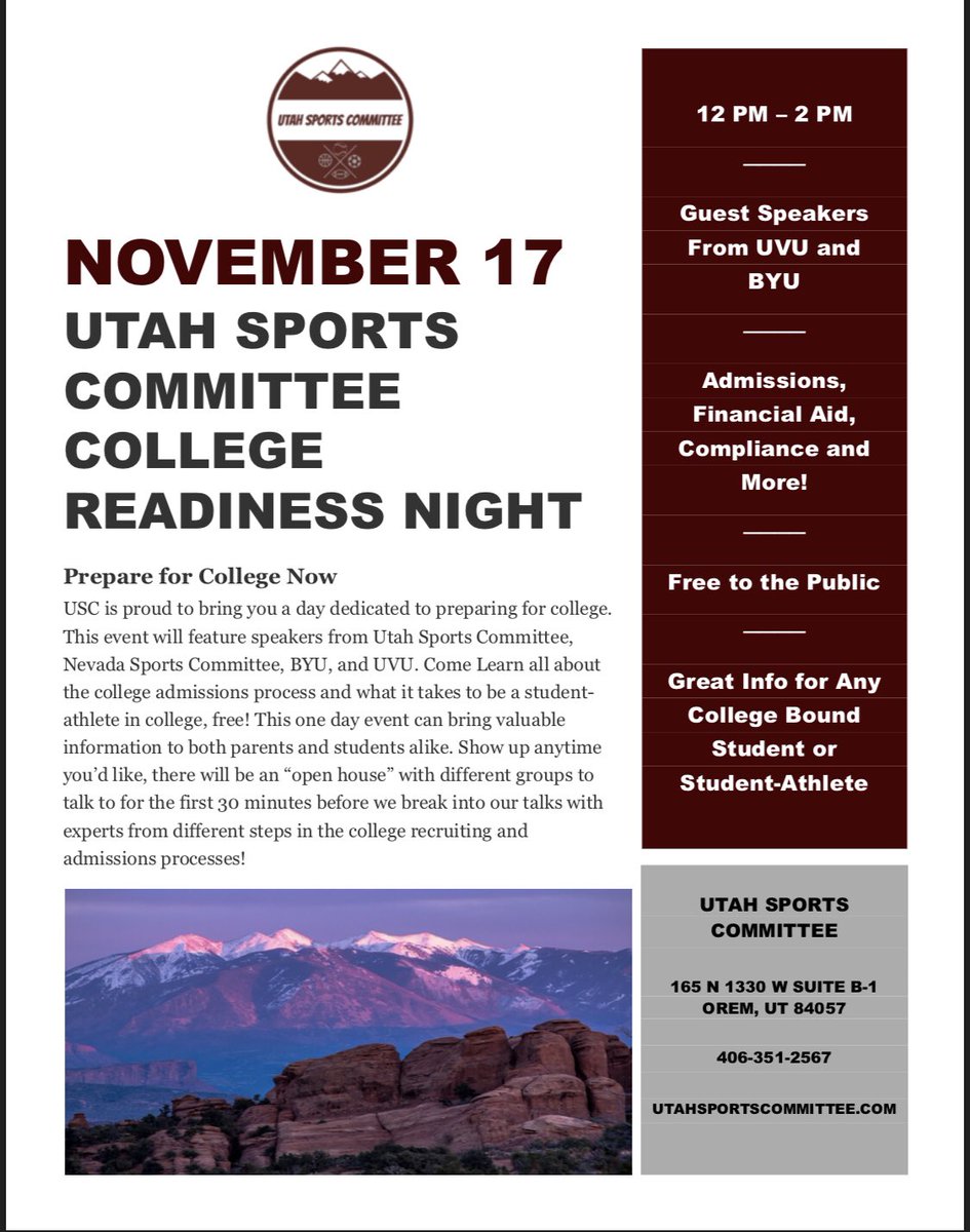 Utah Sports Committee tweet media