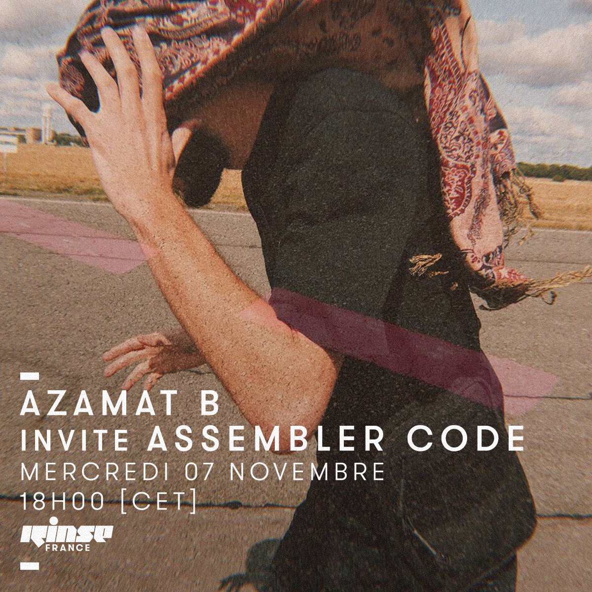 RinseFrance's tweet image. Vous êtes toujours #verrouillé sur les ondes de Rinse France 🔒

Vous écoutez : #AssemblerCode pour le show mensuel de @AzamatBogdanov 🤗

Pour ne rien manquer : rinse.fr/player 💽