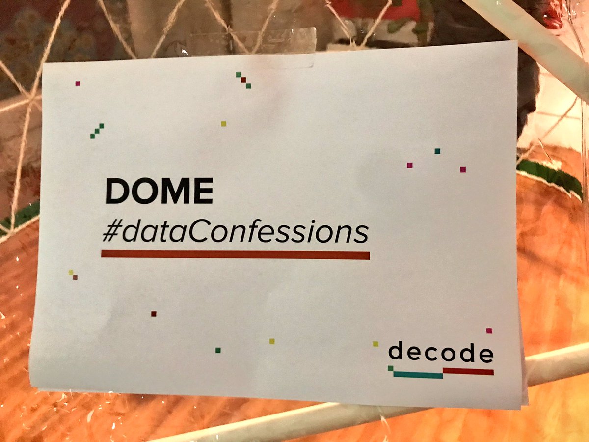 Ideas_4_Change's tweet photo. Qué significan para ti los datos? 🤔
Como parte del primer workshop de gobernanza de datos y #IoT de @decodeproject hemos instalado una zona de #dataconfessions en @kubikbcn! 👀
#SmartCityWeek https://t.co/6CP4FQsjLc