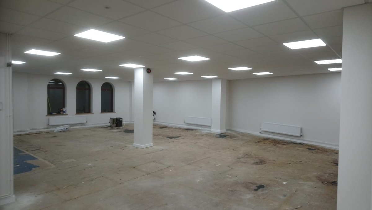 APCBuilding's tweet photo. APC Building Services are delighted to have commenced works on a project involving the dilapidation of an office building in Hove, for a local housing association. https://t.co/tbJXQam8Ap