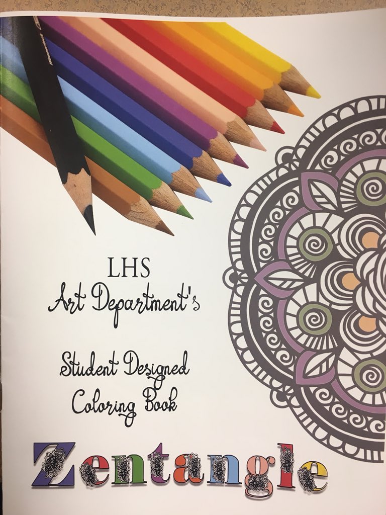 Showcasing our Lafayette students in their own coloring book available at Lancers Landing $4.00