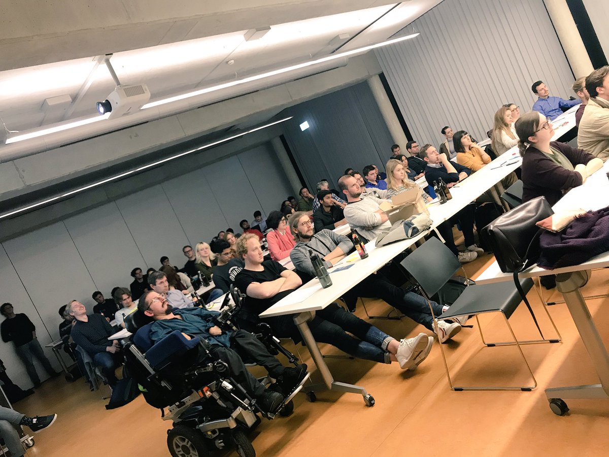 Full house today at <a href="/utum_muc/">bob</a> and our #MunichGeekettes event! 💪🤓