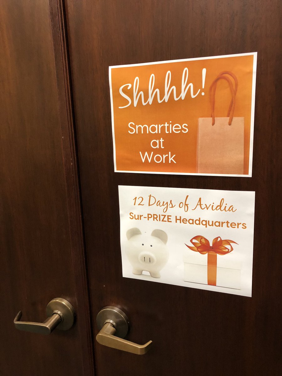BankSmartCARRIE's tweet photo. Nothing to see here, folks! #12DaysOfAvidia https://t.co/iNmsv4utYU
