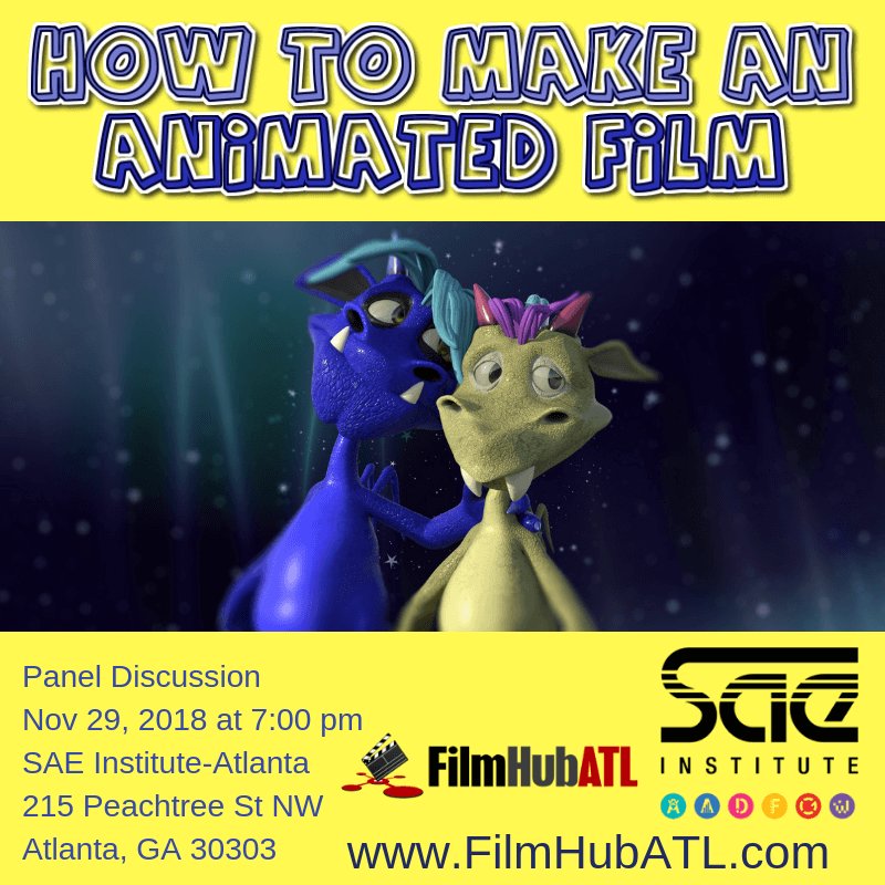 Learn traditional and cutting edge techniques top animators use in one of the fastest growing segments of on screen entertainment. forms.zoho.com/filmhubatlcom/… #animation #cartoons #filmmakers