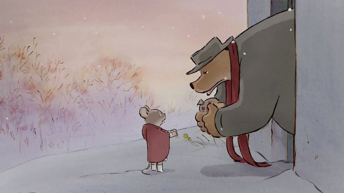 мышата и медведь