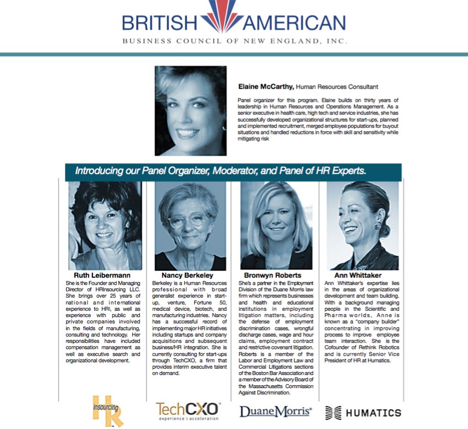 BABCNE's tweet photo. Tonight is our Ask the HR Experts Q&amp;A Forum. Who's ready to hear from our fantastic speakers? https://t.co/zbGIvv4YCY #babcne #humanresources https://t.co/WLtyjMRiBk