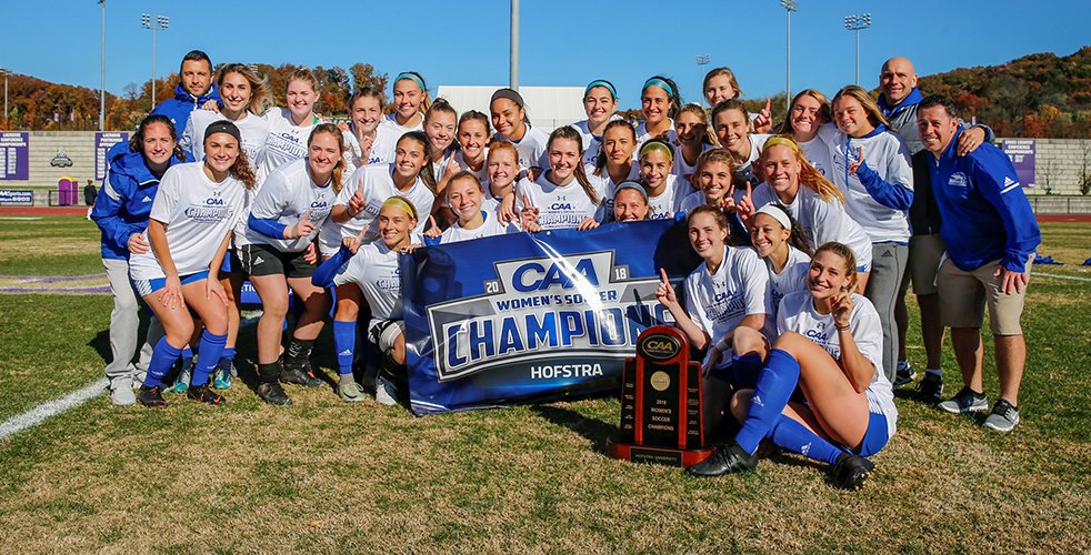 HofstraU's tweet image. #PackTheMack isn't the only thing happening on 11/9. @HofstraWSOC will also be playing in the first round of the 2018 @NCAA Championship! goo.gl/qBRdtR #RoarWithPride @CAASports
