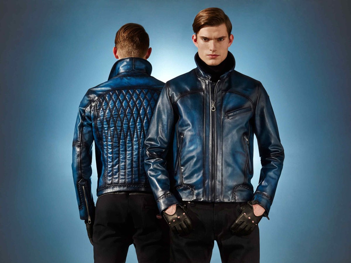 maserati leather jacket