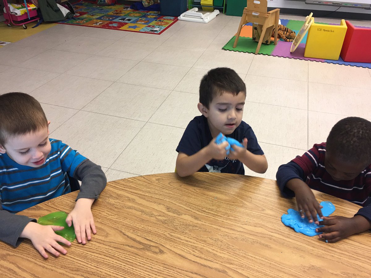 Exploring one of our five senses, touch, today with slime! #mpProjectUP #projectup @CESMiniCougars