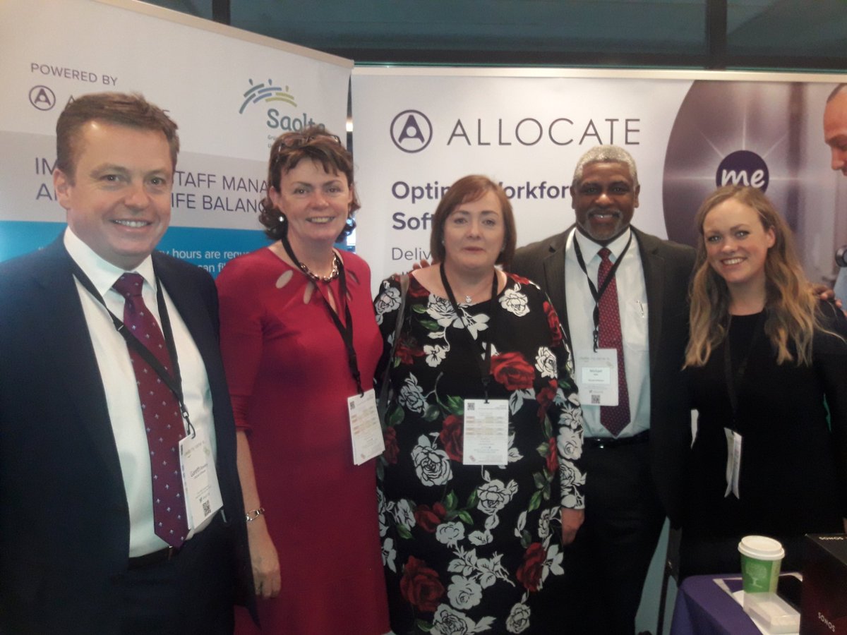 donnellymichele's tweet photo. Delighted to meet @bellew_julie @Gareth_Rowley @AllocateS_IRE today at #hisi18 https://t.co/QxhFITfeuI