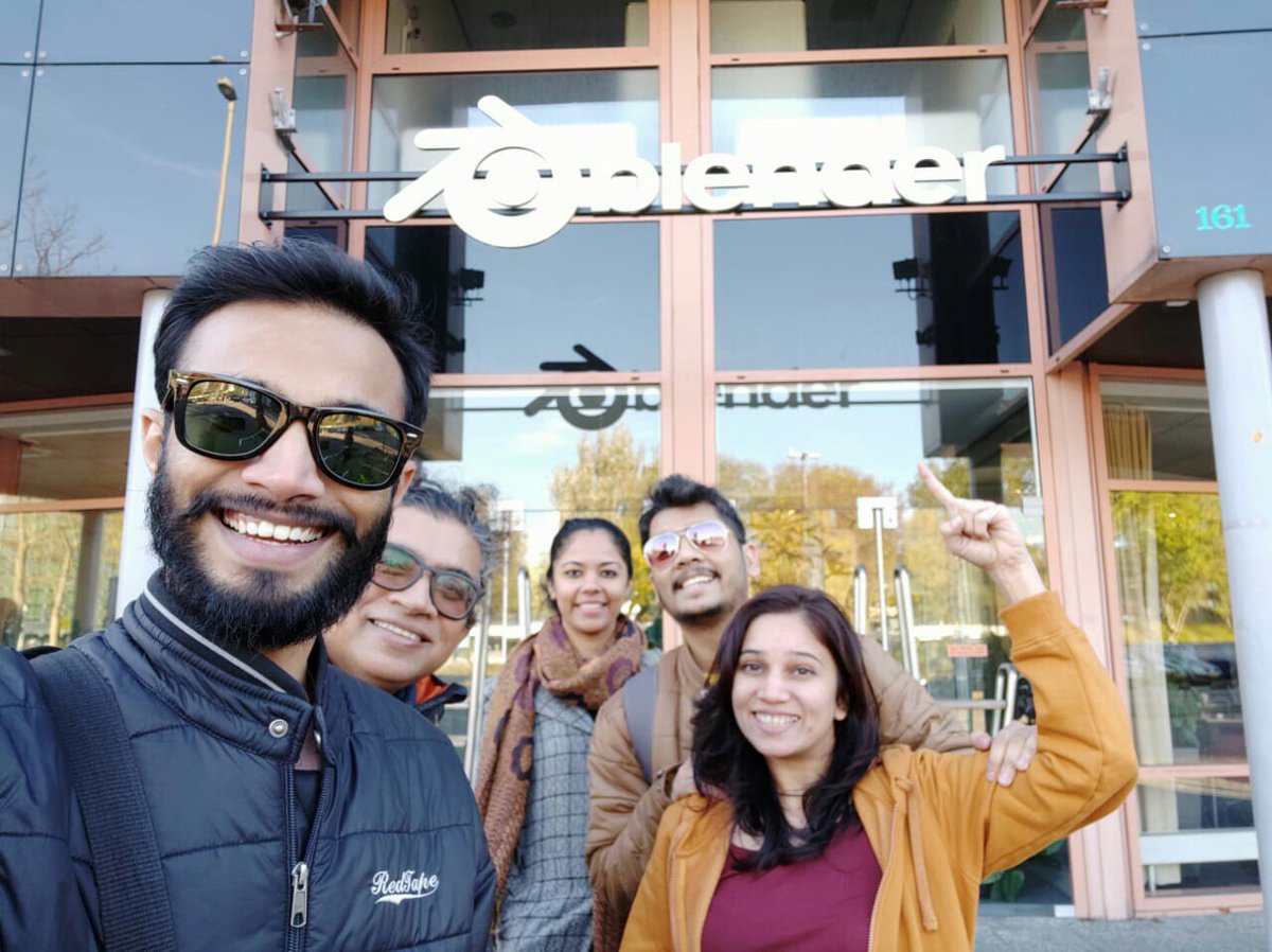 nitzravalji's tweet photo. Link : https://t.co/EsJEUmAjFq

Here is little video i made for my experience at blender conference. It was hell of a fun. Amazing people, amazing talks. #b3d #bcon18 #bcon2018 #Blender3D #blender @dragoneex @persnil @weybecstudio https://t.co/MnwOBhAYGF