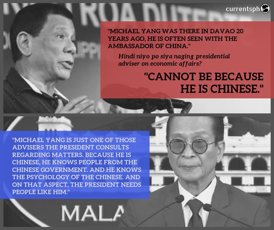 currentsph's tweet photo. When #Duterte’s denial is contradicted by his spokesperson, and in the process we are reminded that Duterte’s not just a liar, he also knows FULL WELL THAT HE IS VIOLATING THE LAW, but is doing what he wants anyway. #Panelo #DuterteRhetoric https://t.co/iMS2vpRsMY