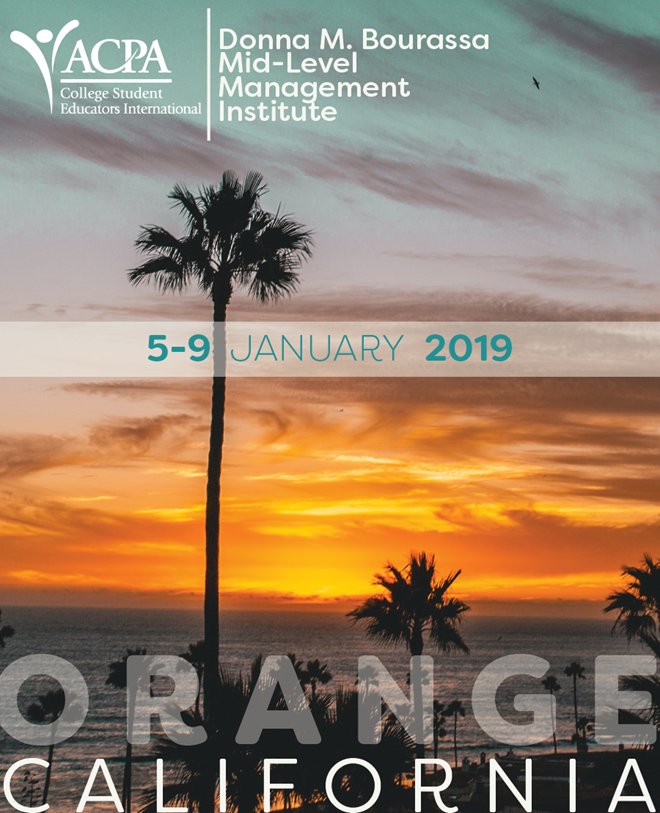 Learn how to discover, nurture and grow your authentic leadership style at ACPA's Mid-Level Management Institute.  Deadline to apply = Friday!  myacpa.org/events/MMI