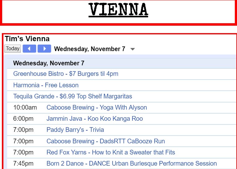 TimsTysons's tweet photo. Wednesday's Deals &amp; Events in #ViennaVA #TysonsVA...

https://t.co/CUezlG3myU https://t.co/HHKksHOWDz