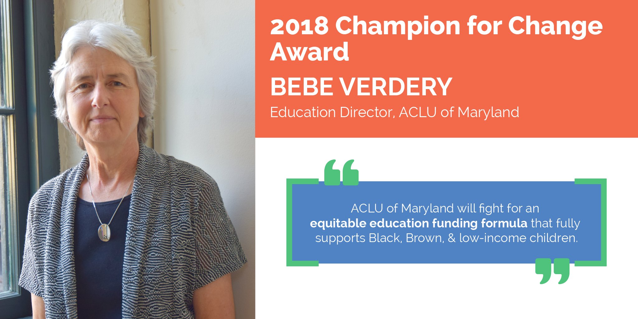 Family League Celebrate Bebe Verdery S Commitment To Equitable Education Funding At Family League S 18 Annual Meeting Celebration Tomorrow Evening November 8th Edaclumd Aclu Md T Co 5onfxypdyz