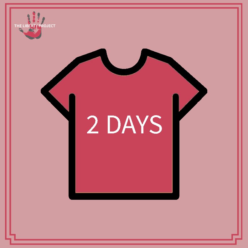 2 DAYS LEFT! Bring your 100% cotton clothes to the OCS office from 10am - 4:30pm! LAST DAY is November 9th!!
