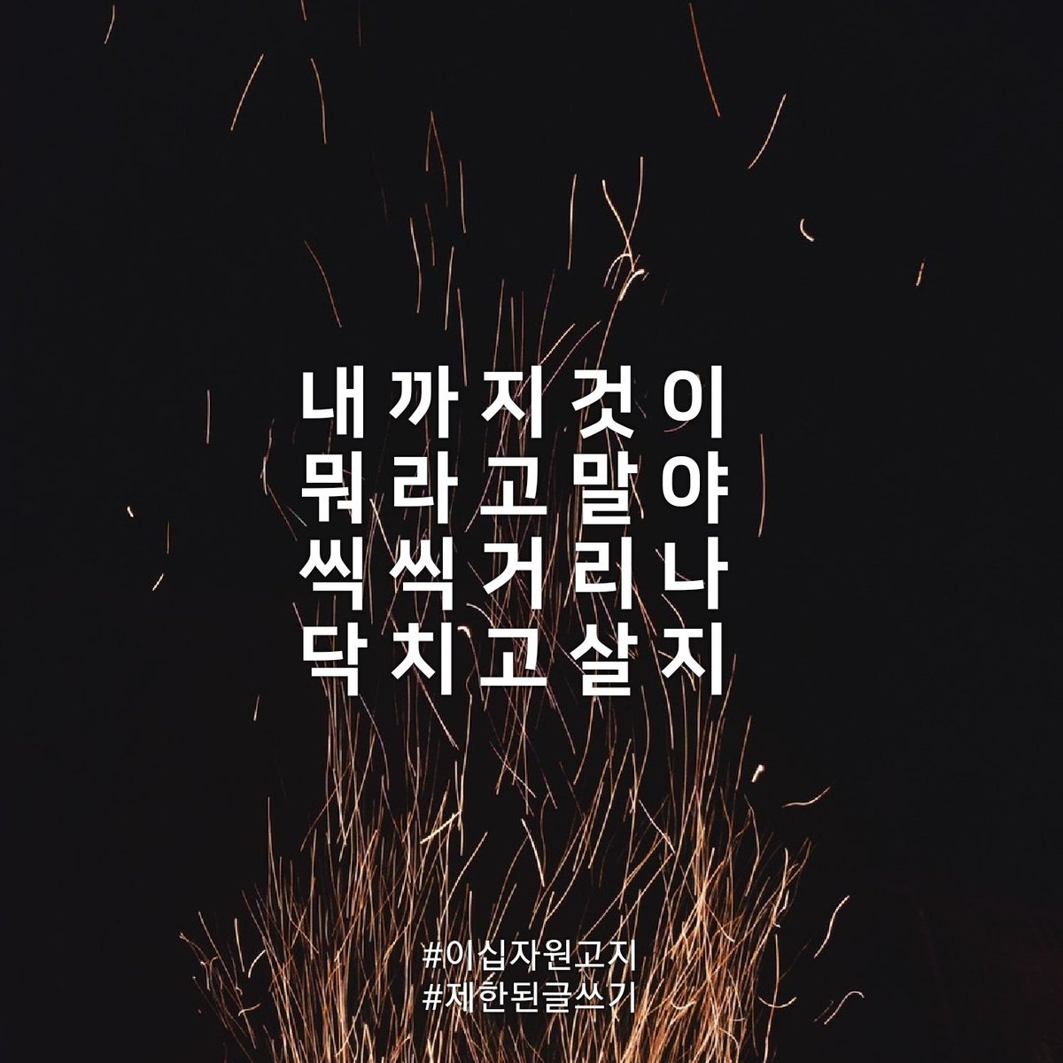 그 러 지 가 못 해 서

#이십자원고지 
#제한된글쓰기