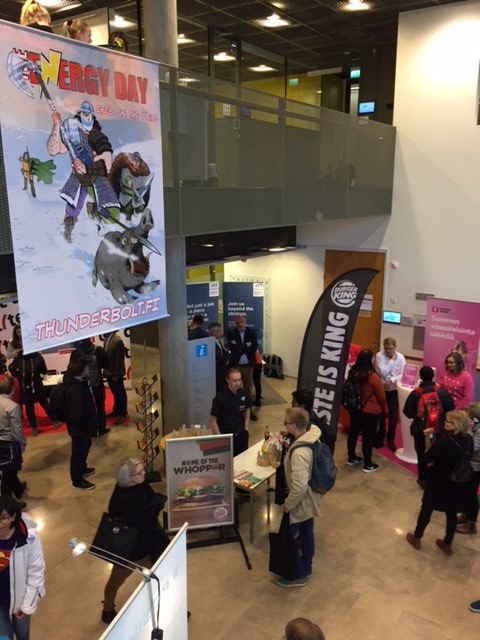 AnneLehto's tweet photo. #TheEnergyDay The 11th TED was full of energy @TritoniaLib @univaasa #Levon @VAMKtweets @NoviaUAS https://t.co/fnRwdrzWUa