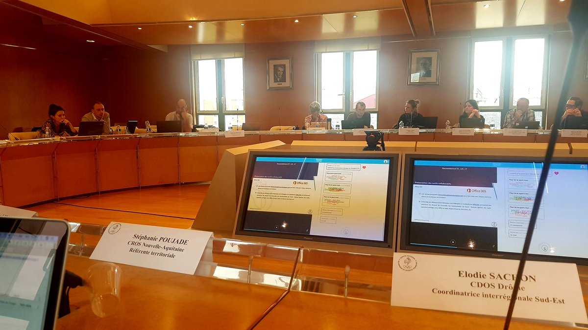 ElodieSachon's tweet photo. Séminaire des Référents et Coordinateurs #reseau #sport @FranceOlympique @ELepron @FFalgon @MaGuyomard @RomainBBonnard @StephPoujade @cathjanvier https://t.co/9jOTlQpF0i