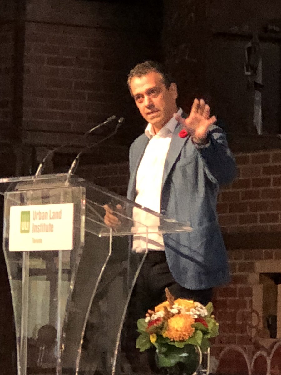 jean_pick's tweet photo. @ULIToronto SUMMIT Geroge Carras on proptech and waves of innovation; in real estate - private - institutional - intensification @re_forums https://t.co/6yUxo0C0NL