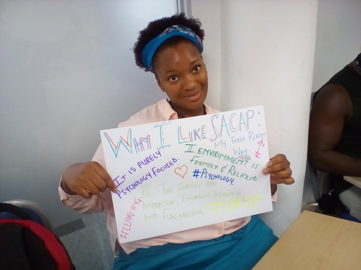 21paries's tweet photo. Why study @SACAP ?βΊ
Well.....here's what the Students on campus have to sayπππππ₯
#StudyAtSACAP apply NOW 2019π https://t.co/JFgHxwmY95