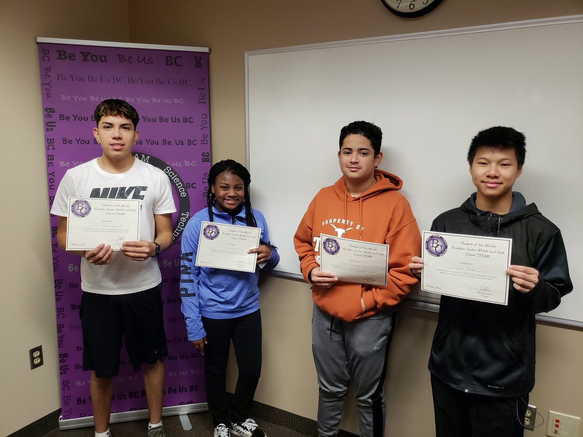 BCS_STEAM's tweet photo. Congrats to our BCS October Students of the Month. #bcsteam  #centaurnation #onecentaur https://t.co/HrxDt20eg9
