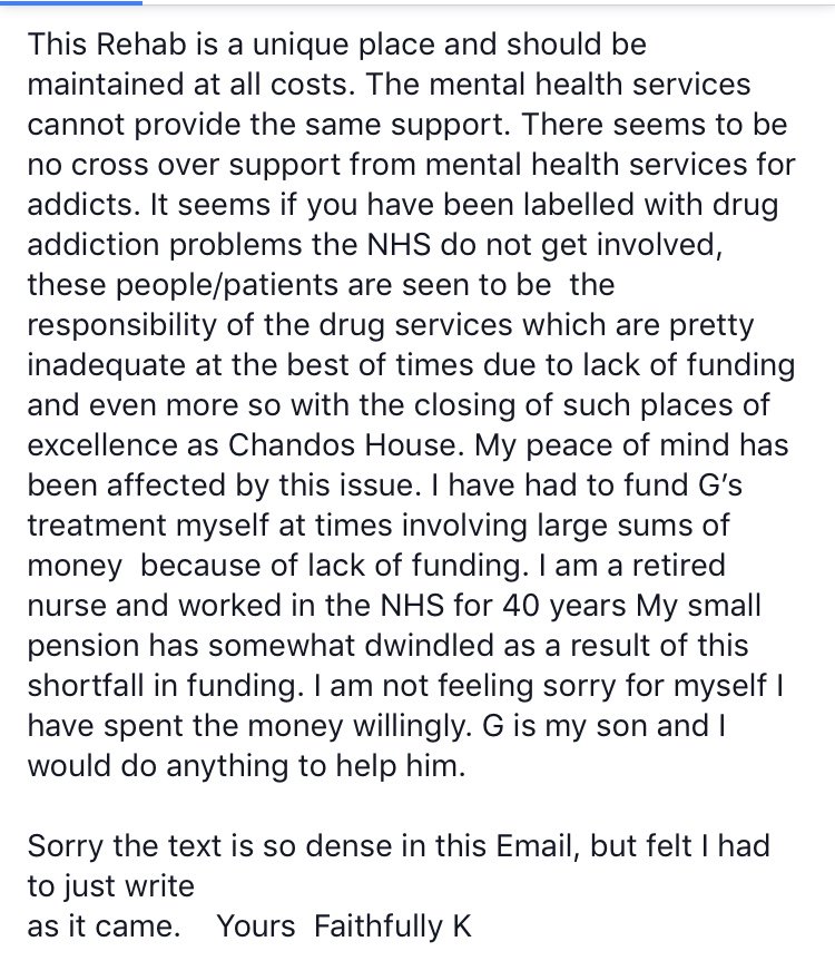 Heartfelt letter from one of the Chandos brother's mums #SaveChandos #rehabilitation #recovery