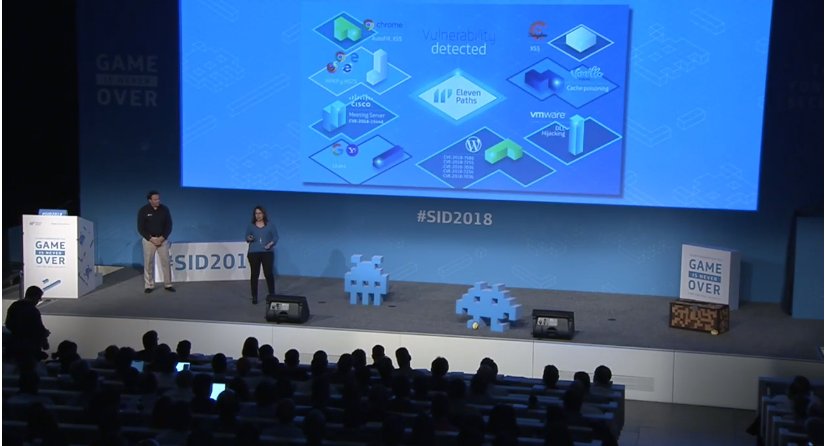 TefTech_EN's tweet photo. #SID2018 Julia Perea, directora de Seguridad Digital, explica la importancia de ésta para las redes de la compañía #TimeforRealSecurity https://t.co/tHkxyXrMr1