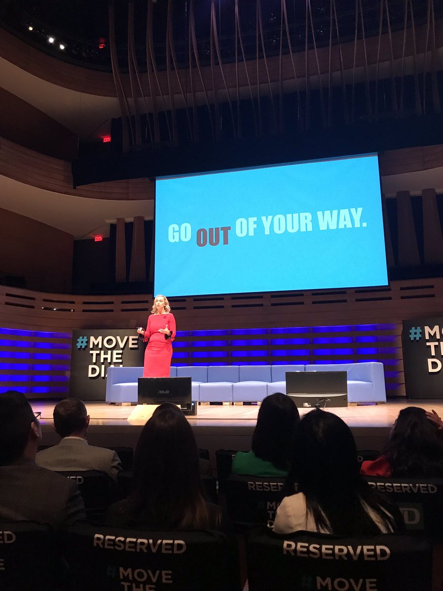 Inspired by <a href="/jodilynnkovitz/">Jodi Kovitz</a> at #movethedialsummit who is encouraging us all to GO OUT OF OUR WAY. #smallorbig