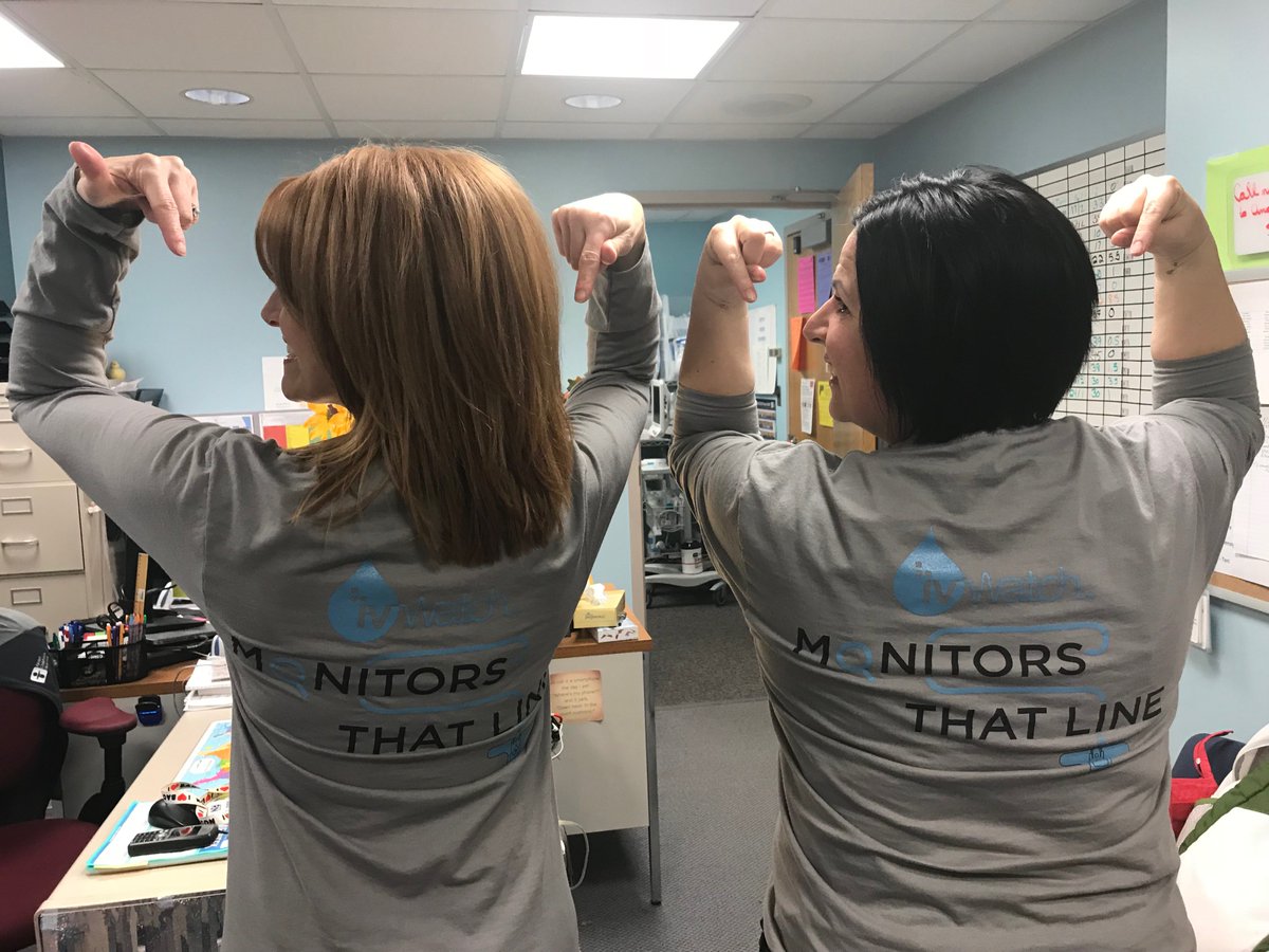 ivWatch's tweet photo. #WhereIsivWatch We loved seeing the #VascularAccessTeam in their #ivWatch shirts from #AVASM18 at our successful hospital evaluation in #Ohio.

Ready to evaluate the ivWatch Model 400 within your #hospital or facility? Learn more details here: https://t.co/pLuLg7jrVZ. https://t.co/Q7bX02itlT