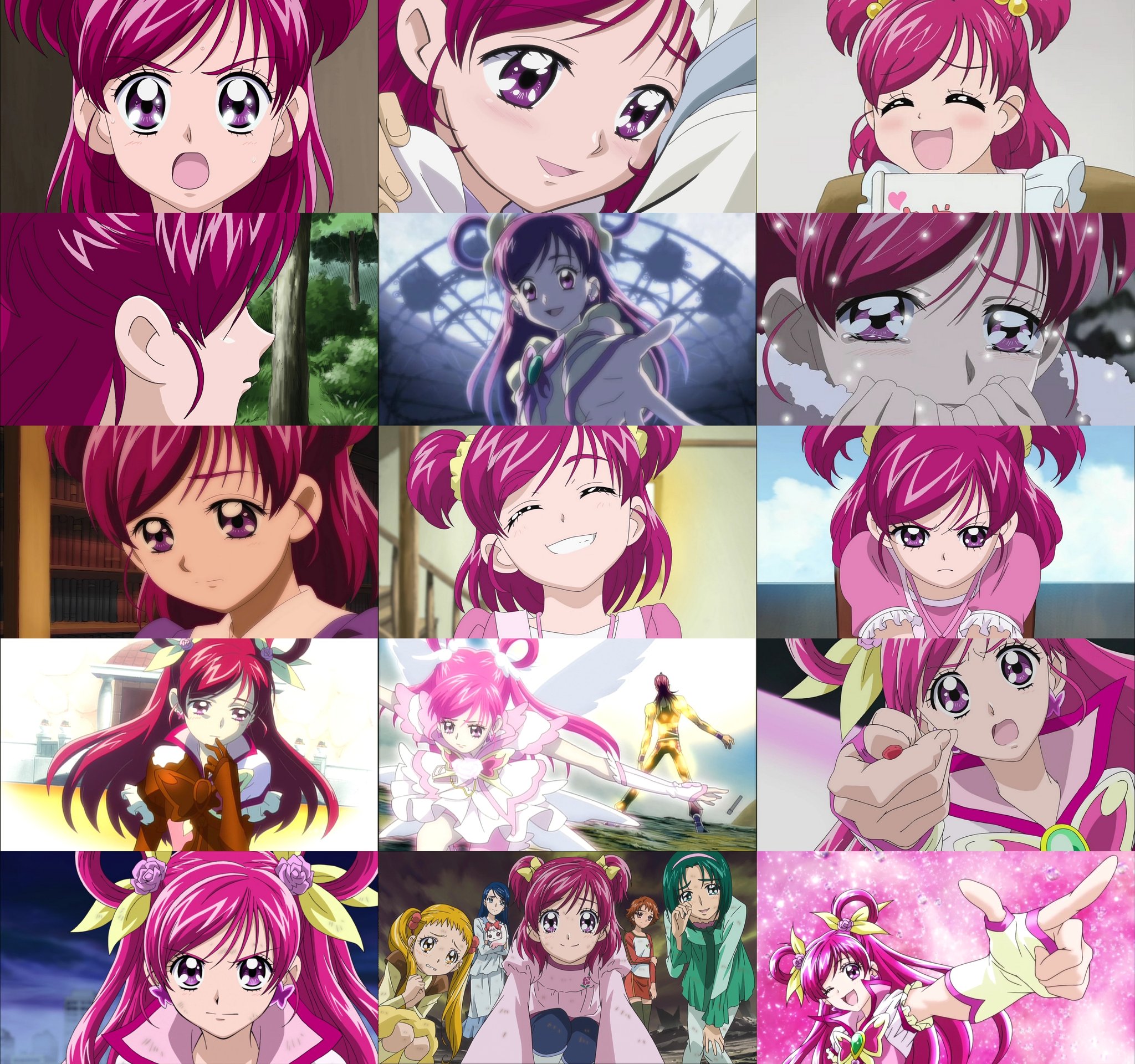 Yes！プリキュア5GoGo！ 夢展望 コラボ 限定 描き下ろし アクリル