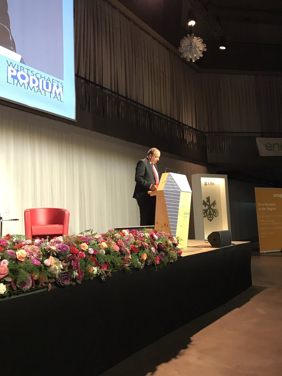 #wipo2018 Mit der Ansprache von Regierungsrat Markus Dieth startet das 19.Wipo!