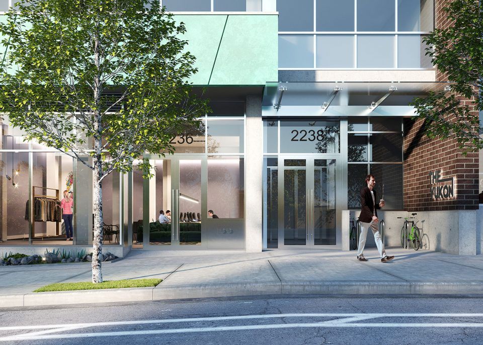 urbanYVR's tweet photo. Chard Development now selling “The Yukon” on former 3 Vets site in Mount Pleasant: https://t.co/eVJYz2yk0C #vanre #vancre https://t.co/Zjk1TWBG6M