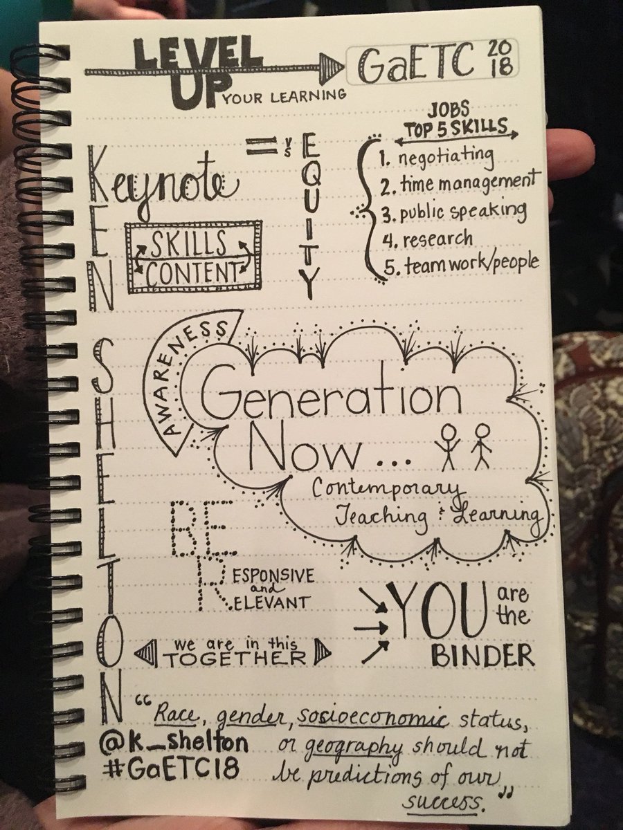 jimberrytech's tweet photo. @dixiegatorgirl #bestnotesever @GaETConf #GaETC @k_shelton https://t.co/3iWWN8MGYi
