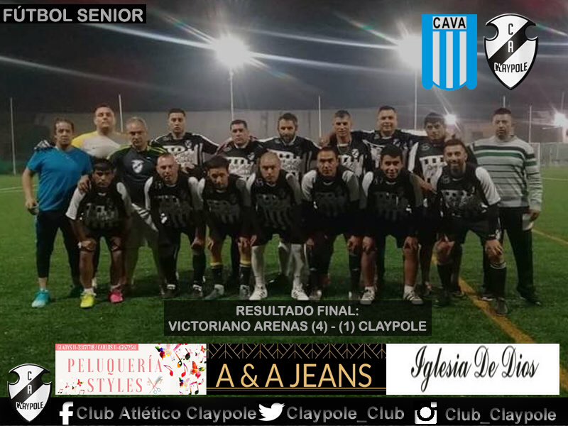 Diario Claypole On Twitter Futbolsenior Por Los Cuartos De Final Del Reducido Claypole Perdio Ayer Frente A Victoriano Arenas Por 4 1 Y Quedo Eliminado Del Torneo Https T Co 9h9bxrbf6k
