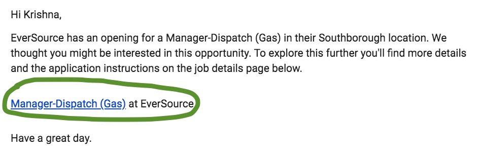 My very first recruiter email since I left @hudl. I had no idea I could be a good fit for managing natural gas dispatch operations 🤨.