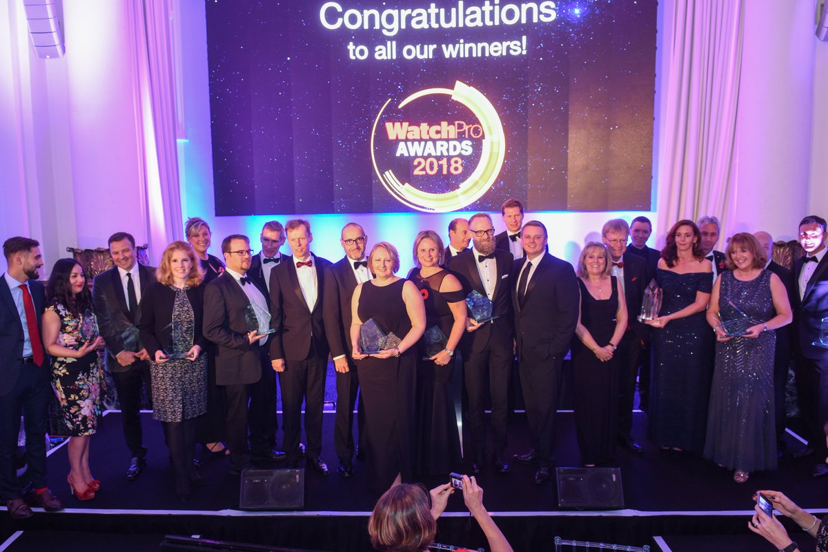 WatchProAwards's tweet photo. WatchPro Awards 2018 winners revealed https://t.co/uvbMsjyfD9 https://t.co/AgGMrLkydc