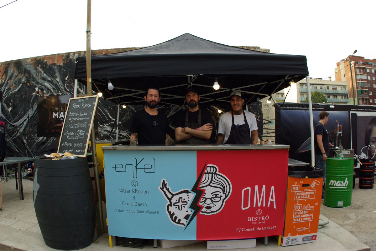 OMABarcelona's tweet photo. Algunas fotos del @mashbeerfest 🍻🍻 - Gran experiencia! https://t.co/CznhgyUQyg