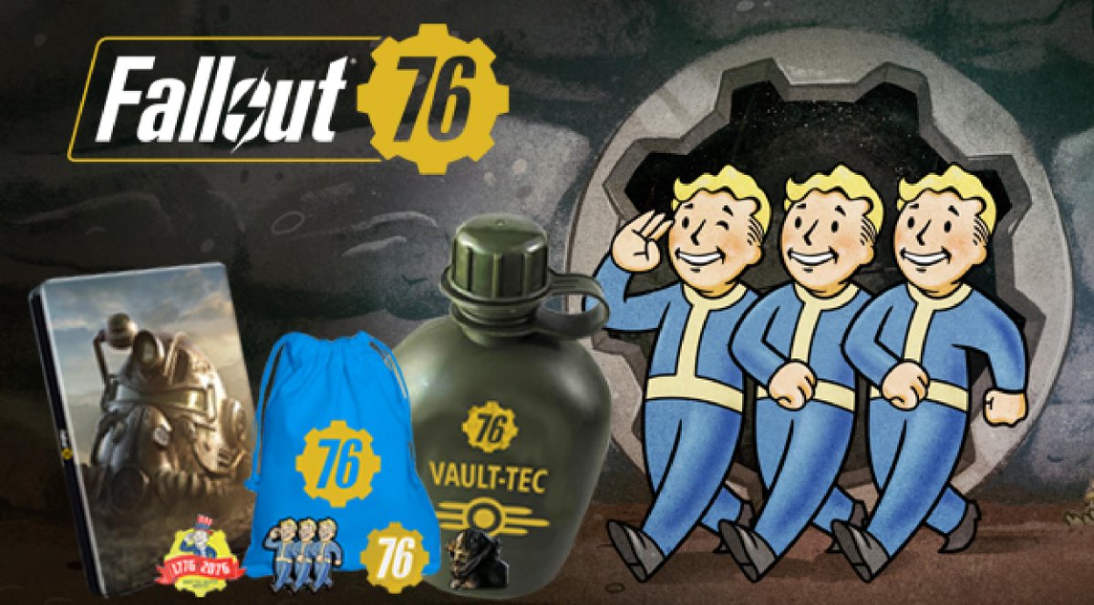 Leclerc_JV's tweet photo. J-7 avant la sortie de #Fallout76 Cela nous laisse donc 7 jours pour vous faire gagner un jeu ou des goodies ! RT + follow, en indiquant en commentaire votre console (PC, Xbox ou PS4) 😉 !
Pré-commandez votre jeu ici ▶️ https://t.co/GyJSIamhmg
Règlement ▶️ https://t.co/5POUNHPjCB https://t.co/SUjXIhDfJ1
