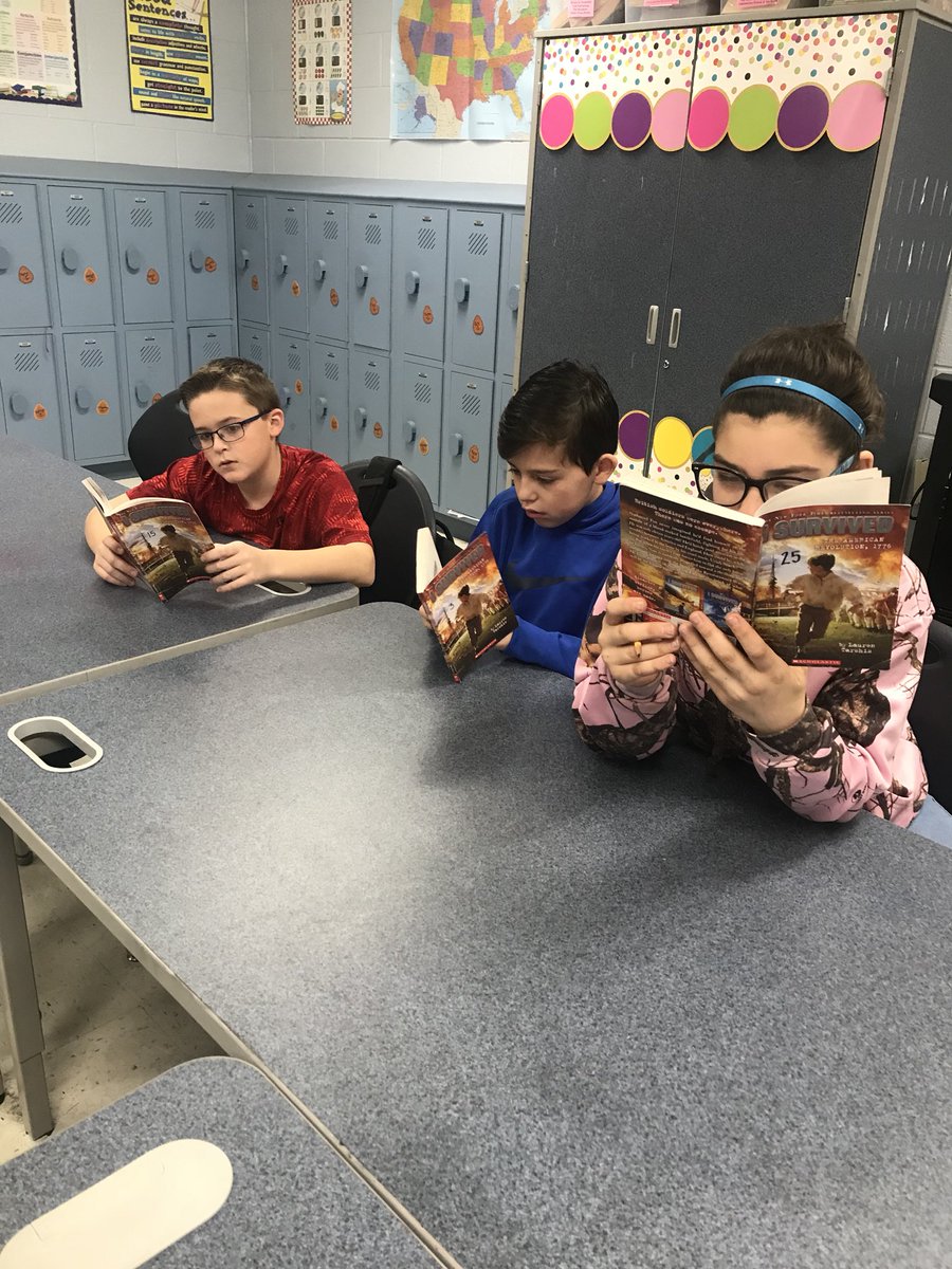 arskees's tweet photo. Starting our American Revolution unit by reading I Survived: The American Revolution, 1776! @laurenTarshis @AlvatonElem #AESPride #engagedinreading https://t.co/ikmviDmP72