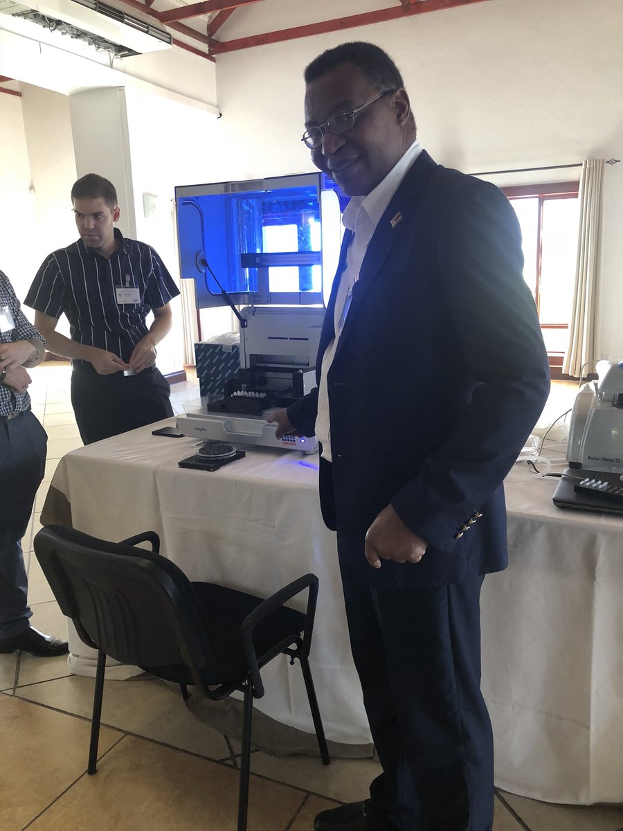 hove_max's tweet photo. Attending a Regional Forensic DNA investigators forum in Jo’burg. Exciting technological advancements for medico-legal work. https://t.co/0CU7Y385Vr