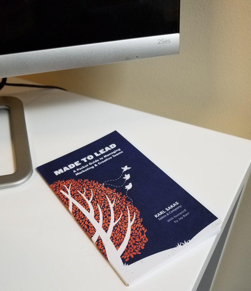 nathanc's tweet photo. Nice! Spotted @KarlSakas in the wild on my manager's desk at @MamboMedia. That's the kind of thing that makes you smile on a wednesday.

#agencylife 
#processgeek https://t.co/F8P7Z9Mf4a