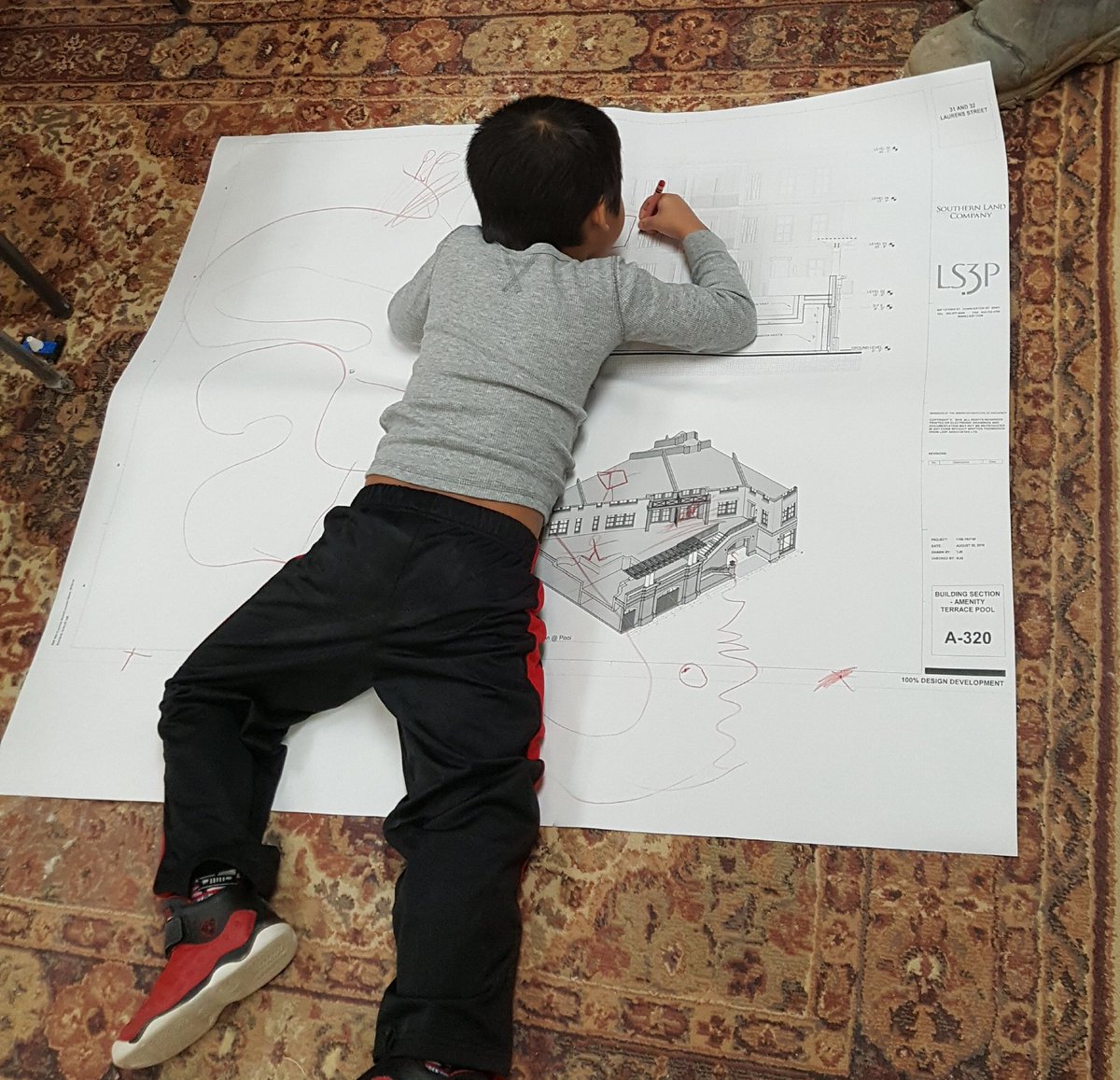 No school
No coloring book
No problem