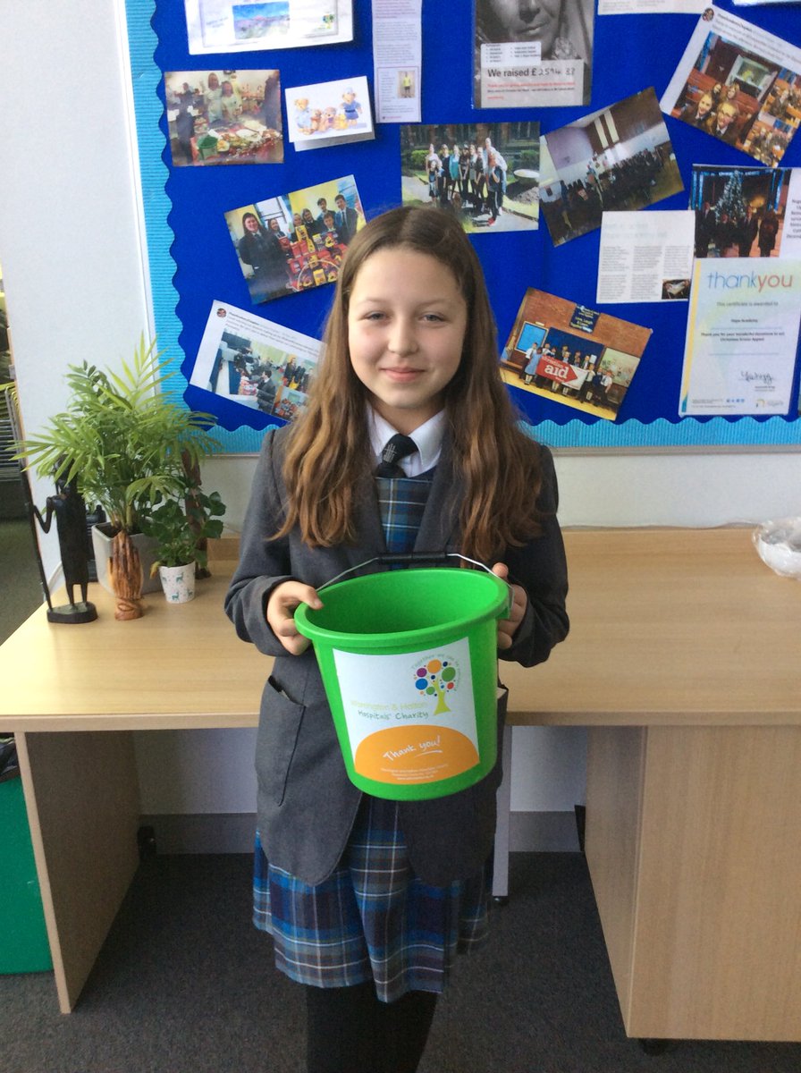mich_goodwin's tweet photo. This is Bethany. She is a Y8 student and she makes and sells her own cards. She then gives all the money to our Y8 charity partner @WHHCharity. Today she bought me another £40 #ProudChaplain  😀 #AMindToBeKind @hope_academy https://t.co/SMMAsjM7fg