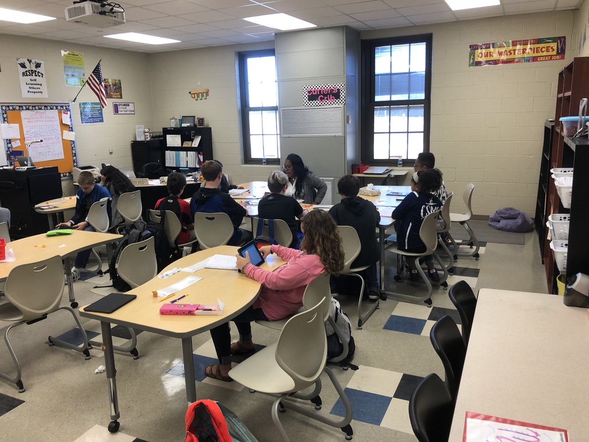 n_criminger's tweet photo. Thank you @acarter_CSMS for allowing me to join your room to model, co-teach, and learn today!!! #smallgroupsrock #lex1math #modelclassroom #excelerate https://t.co/Q5vgasocWp