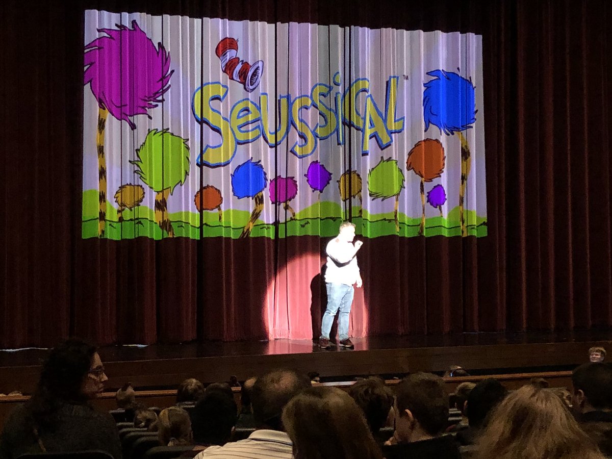@WAUCONDA_DRAMA we are ready for Seussical!  Welcome <a href="/MatthewsMS118/">Matthews M.S.</a> <a href="/WaucondaMS118/">Wauconda M.S.</a> and Robert Crown School