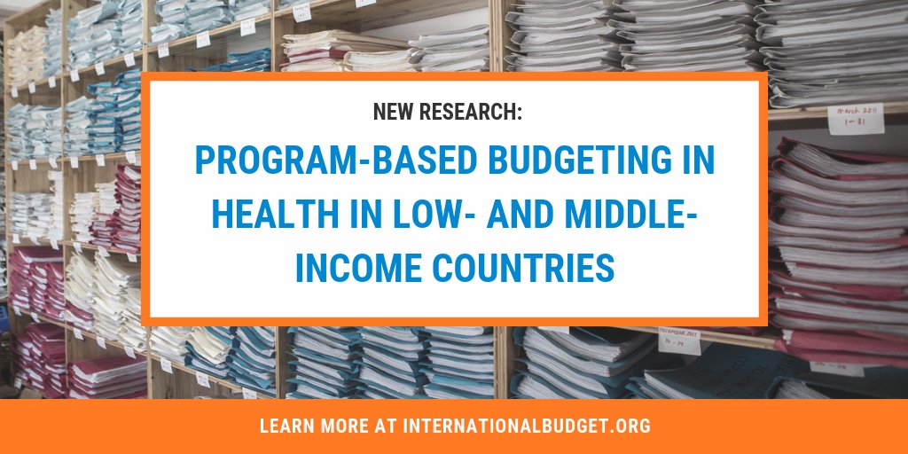 OpenBudgets's tweet image. To understand what makes program budgets effective (or not), we recently collaborated with @WHO to research #programbudgeting in the health sector in low and middle income countries. Learn more: bit.ly/2zwWncK