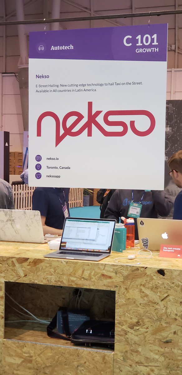 And here we are at #WebSummit